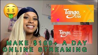 Make $100+ a day ONLINE: Tango app.