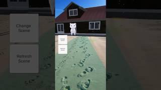 Augmented reality full size building using ARCore and Unity