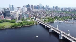 Charles River Esplanade Drone Footage - Boston, MA 5/21/23 1:59PM