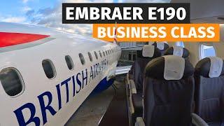 Flying British Airways' E190 in Business Class - London City to Barcelona!