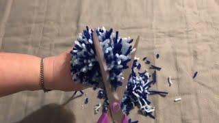 How I make Pom Poms that don't fall apart