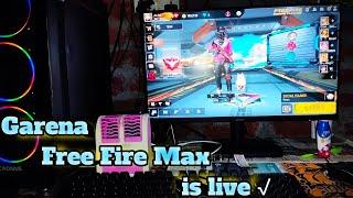 Gareena Free fire live with pc game play AWM KING  #freefiremax #freefireshorts