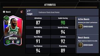 Claiming 101 OVR Conference Finals Grandmaster Jaylen Brown In NBA LIVE MOBILE Season 8