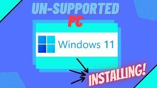 Install Windows 11 on an unsupported PC