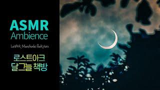 It's time to be relaxed at the Moonshades bookstore ASMR -- LostArk Game vibe, Magical Library