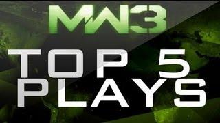 MW3 - TOP 5 AMAZING PLAYS - 1tomread1