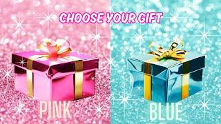 Choose your gift1 good and 1 bad gift box challenge  #2giftbox #wouldyourather #pickonekickone