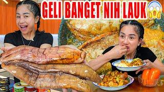 RESEP TELOR IKAN KAKAP RAKSASA, GELI MENTAHNYA - NIKMAT MATANGNYA!!