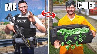 Swapping Lives with Police Chief in GTA 5