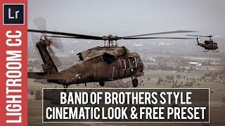 Lightroom Tutorial: Cinematic Band of Brothers Style & Free Preset