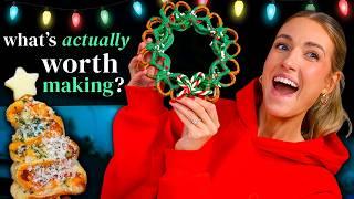 I Tried Every VIRAL CHRISTMAS RECIPE I Found off TIK TOK & INSTAGRAM