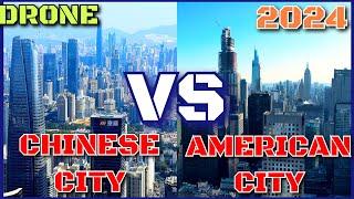  NEW YORK CITY (USA) VS SHENZHEN (CHINA)  [2024] DRONE | WHICH IS THE BEST? 