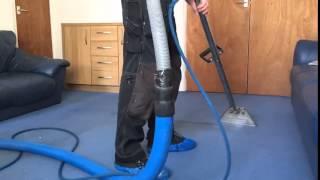 Dirtbusters cleaning a carpet in Liverpool