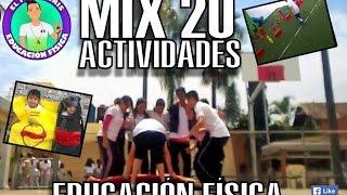 MIX DE ACTIVIDADES EDUCACION FISICA #3. EL PROFE CRIS