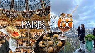 Vlog. eng) 플릭스 버스로 8시간 걸려서 간 파리,,ㅣ1박2일 파리 여행 part1.첫째날ㅣMy first trip to Paris! ㅣ라파예뜨, 마레지구, 퐁피두센터