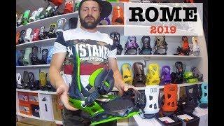 Сноуборд крепления ROME 2019 краткий анонс новинок коллекции!