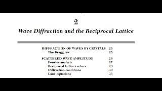 Introduction to Solid State Physics Chapter 2 Walkthrough