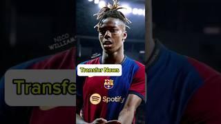 Nico Williams To Barcelona #fabrizioromano #transfernews #barca