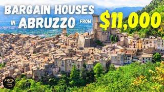 BUDGET Properties in ABRUZO under €14K: Find Your Dream Italian Home! House Hunting in Italy Ep.6