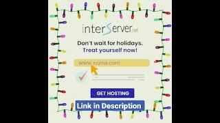 Interserver Wesite Hosting  | Register Today on Interserver Web Hosting