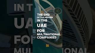 This is the new tax policy for multinational companies in the UAE #shorts #taxes