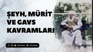 Şeyh, Mürit ve Gavs Kavramları