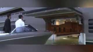 Mega Yacht Has a 'Garage' for Speedboats