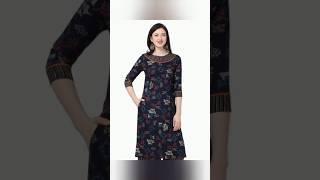 Women Rayon Straight Kurta #amazon #fashion #straightkurta #rayon #design @productpixie_7 #trending