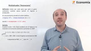 36. Economía. S12. ¿Qué es el multiplicador?