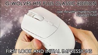 G-Wolves HTS Plus Classic Edition, initial impressions with comparison to viper mini and superlight