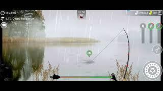 Ловим рыбу каплю в игре My fishing world