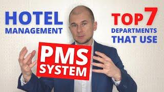 Hotel Management Course TOP 7 Departments That Use Hotel PMS Hotel Management Career for Beginners.