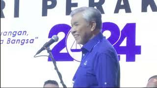   Ucapan Zahid Hamidi Di  Perasmian Konvensyen BN Peringkat Negeri Perak 2023