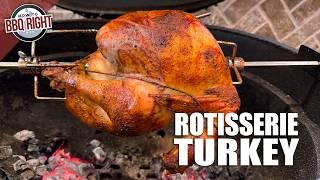 Rotisserie Turkey on the Grill