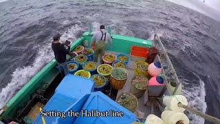 AMAZING HALIBUT FISHING VIDEO 2 - Cape Breton -BIG HALIBUT FISHING