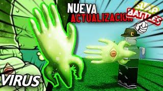 Nuevo VIRUS Glove (Nueva Actualizacion de SB) | Slap Battles Roblox