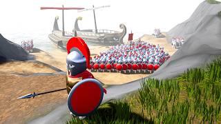 300 SPARTANS (Battle of Thermopyle) - Shieldwall