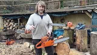 Husqvarna's Best 1980's Middleweight Chainsaw? Overview & cutting with the 268XP. Fabulous Engine 