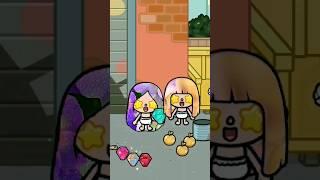 Triplets: Red Flower Hair, Purple Flower Hair And Golden Apple HairPart2 #tocalifestory #shorts