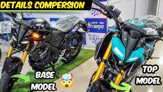 New Yamaha MT-15 Detail Compersion video checkout Complete Review and Feature difference 2024 Price