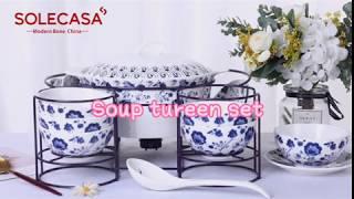 Soup tureen set from SOLECASA