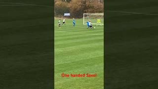 One handed save by the goalkeeper. #astley #football #soccer #goals #goalkeeper #shorts