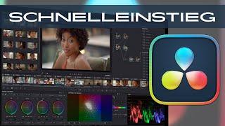 DaVinci Resolve 19 Schnelleinstieg Tutorial für Anfänger deutsch 2024