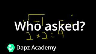 Using math to find “Who asked?”