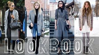 50 Grey Coat Outfits Combinations - Female Fashion