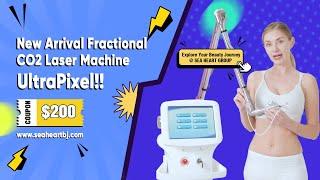 Experience Ultimate Skin Renewal with UltraPixel! SEA HEART GROUP's Fractional CO2 Laser Power!