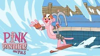 Extreme Skateboarding and Surfing Panther! | 35 Minute Pink Panther and Pals Compilation