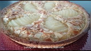 Tarte aux Poires Bourdaloue, Recette Facile