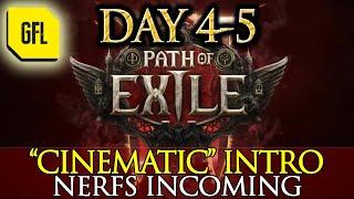 Path of Exile 2 Early Access Highlights Day #4-5 "CINEMATIC" INTRO, NERFS INCOMING, RIPS AND BUGS...