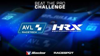 Beat the PRO Challenge presented by AVL RACETECH on iRacing